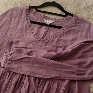 BohobRuffle Edge Peasant Top